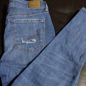 American Eagle ripped jeans